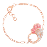 The Tusker Bracelet - Rhodocrosite