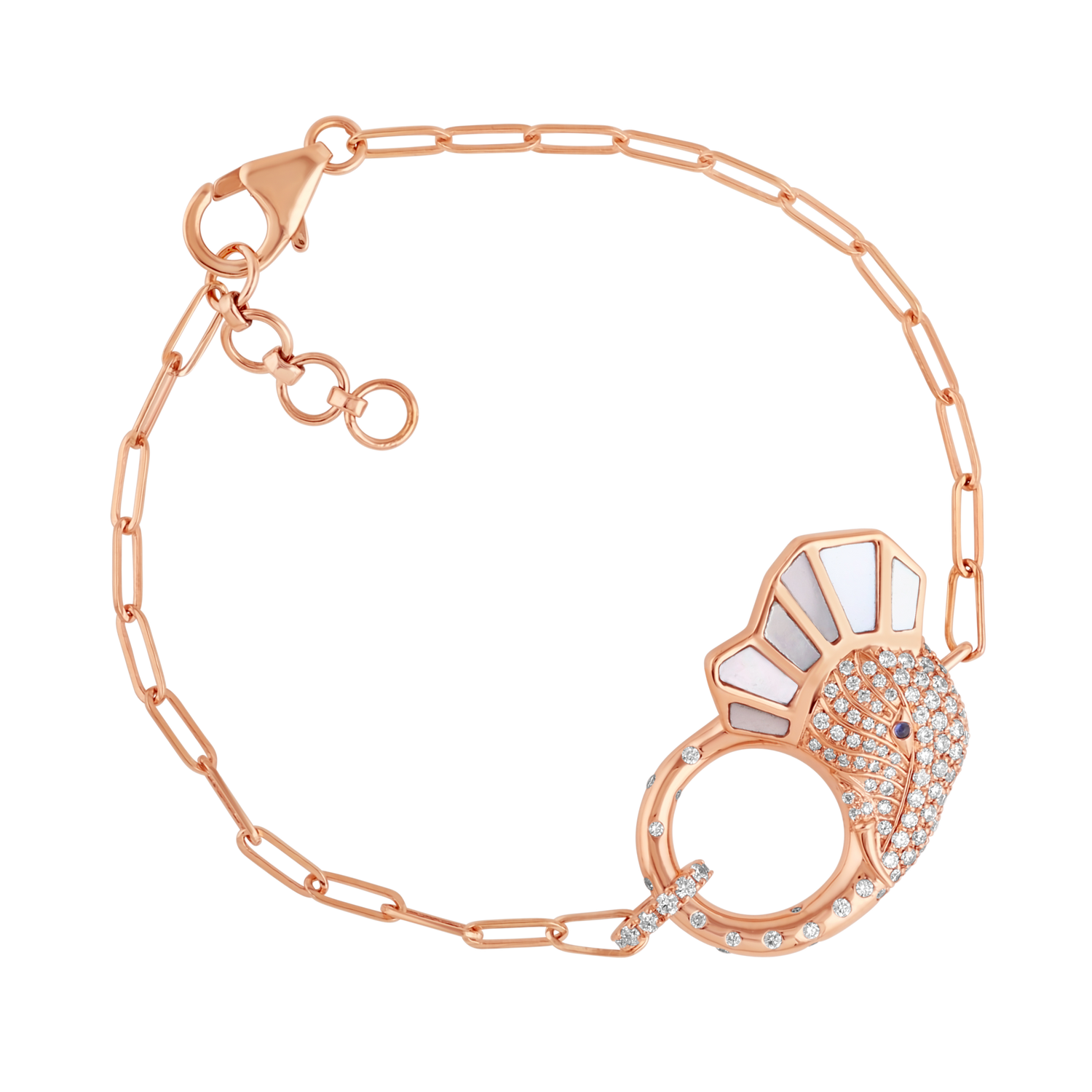 The Tusker Bracelet - Mother of Pearl