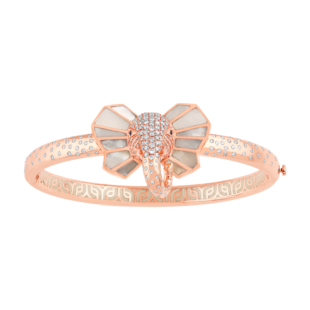 The Tusker Cuff - Mother of Pearl