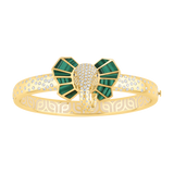 The Tusker Broad Cuff - Malachite