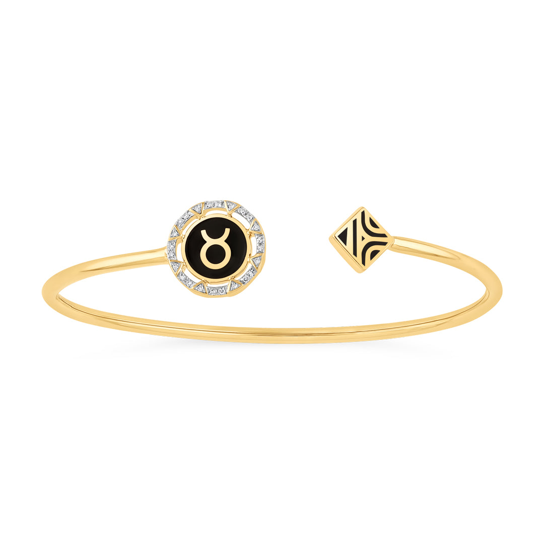 Taurus Zodiac Flexi Bangle