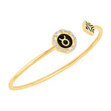 Taurus Zodiac Flexi Bangle