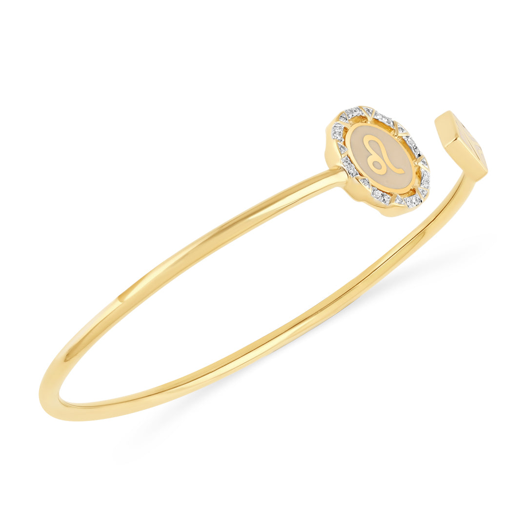 Leo Zodiac Flexi Bangle