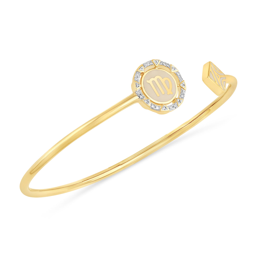 Virgo Zodiac Flexi Bangle