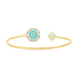 Libra Zodiac Flexi Bangle