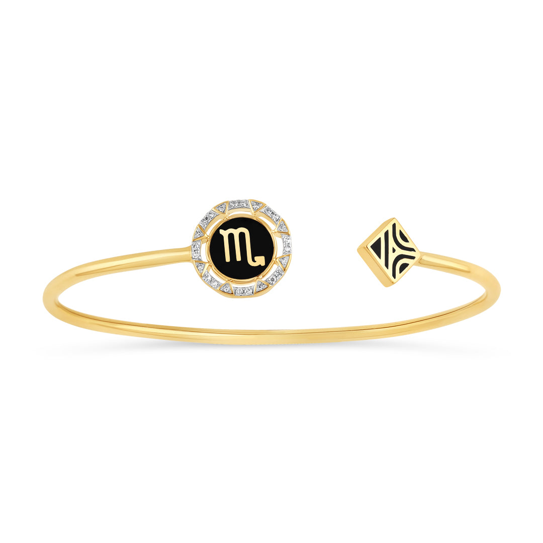 Scorpio Zodiac Flexi Bangle