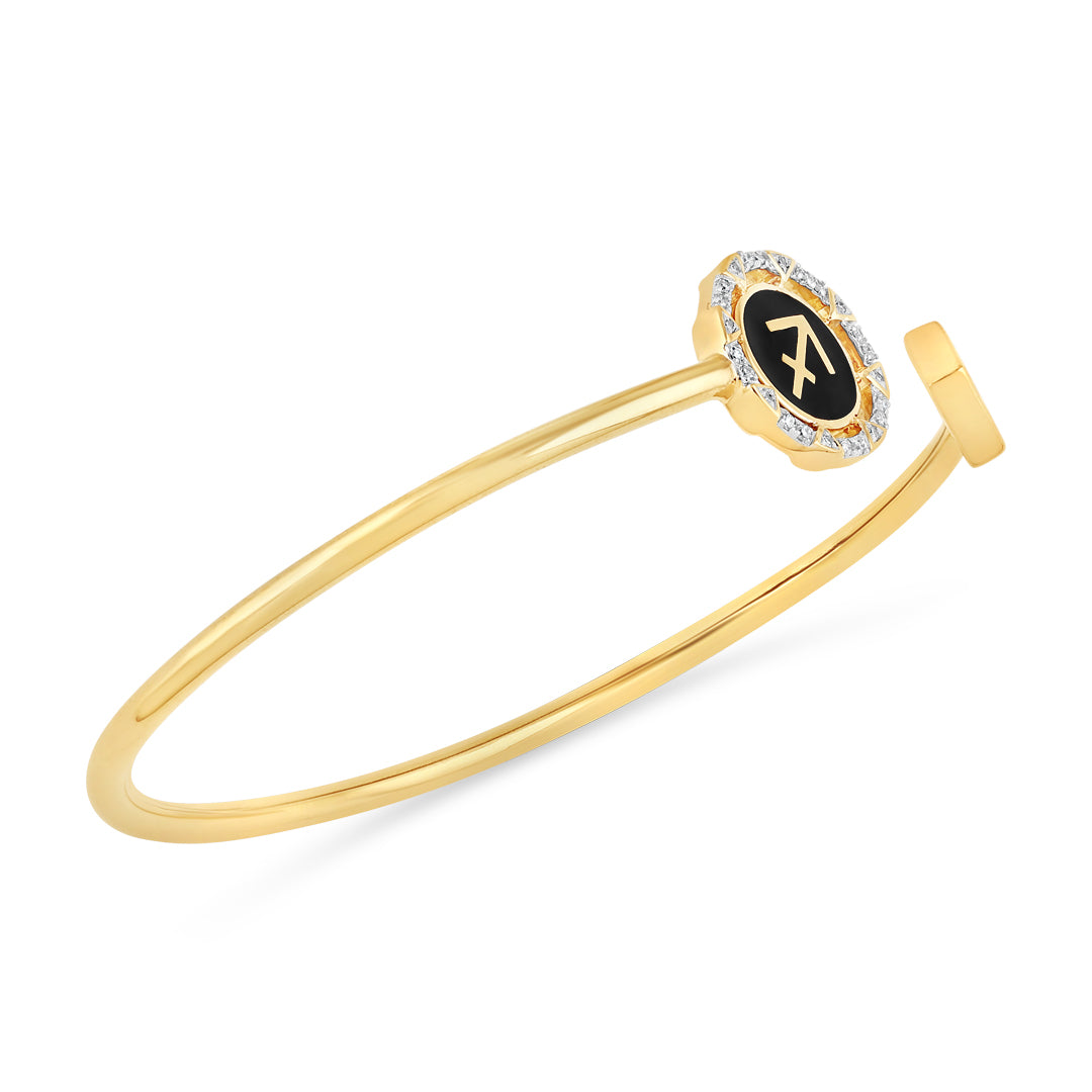 Sagittarius Zodiac Flexi Bangle