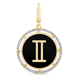 Gemini Zodiac Sign Charm