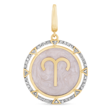 Aries Zodiac Sign Charm