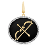 Sagittarius Zodiac Symbol Charm