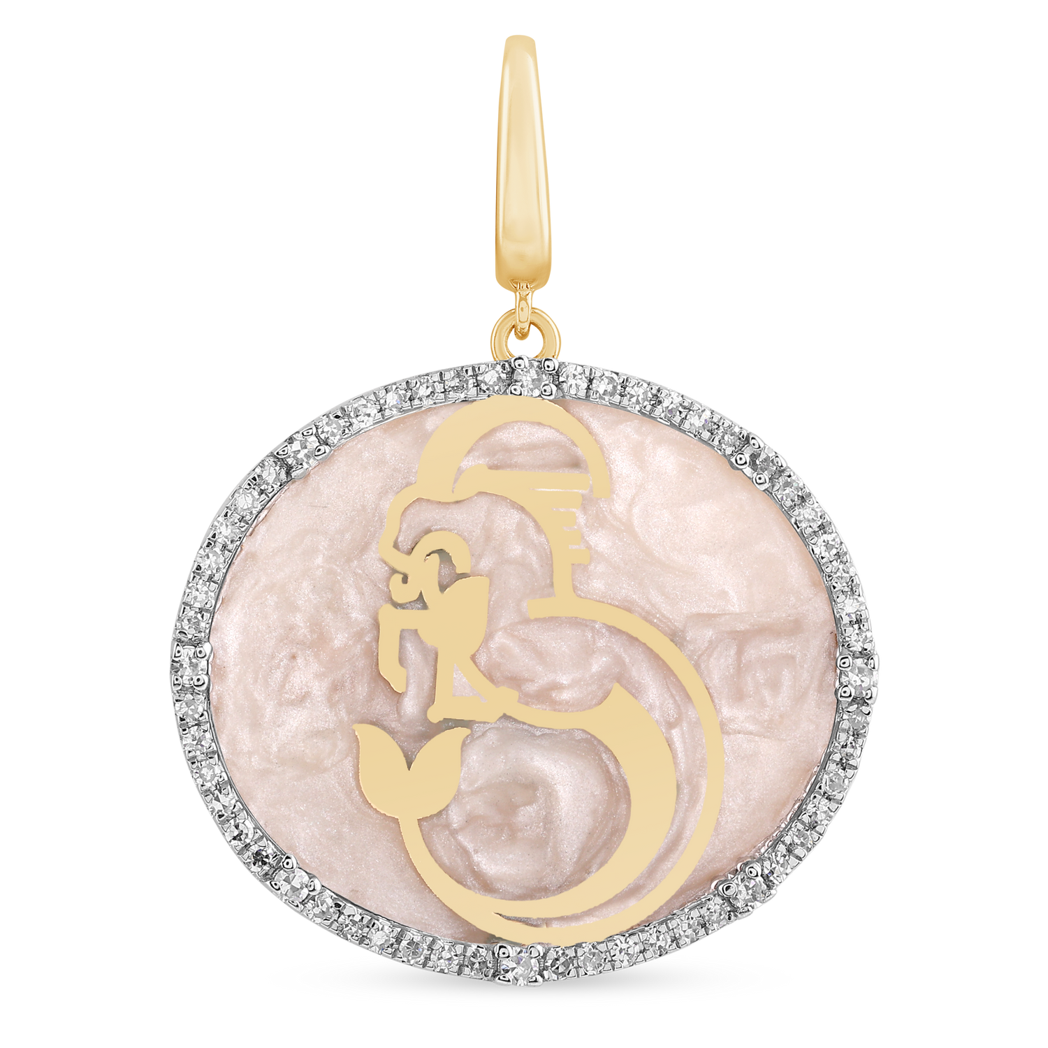 Capricorn Zodiac Symbol Charm