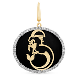 Capricorn Zodiac Symbol Charm