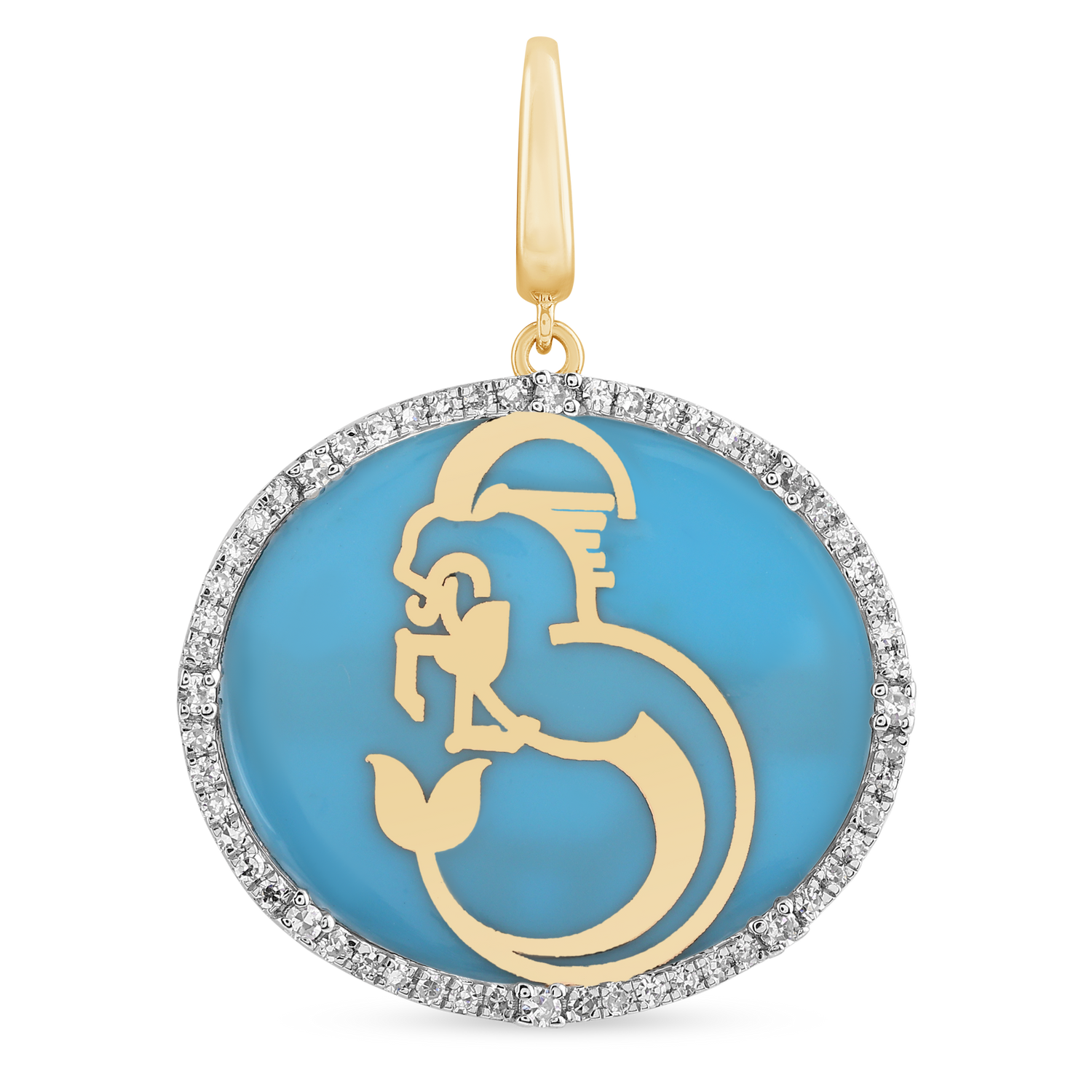 Capricorn Zodiac Symbol Charm