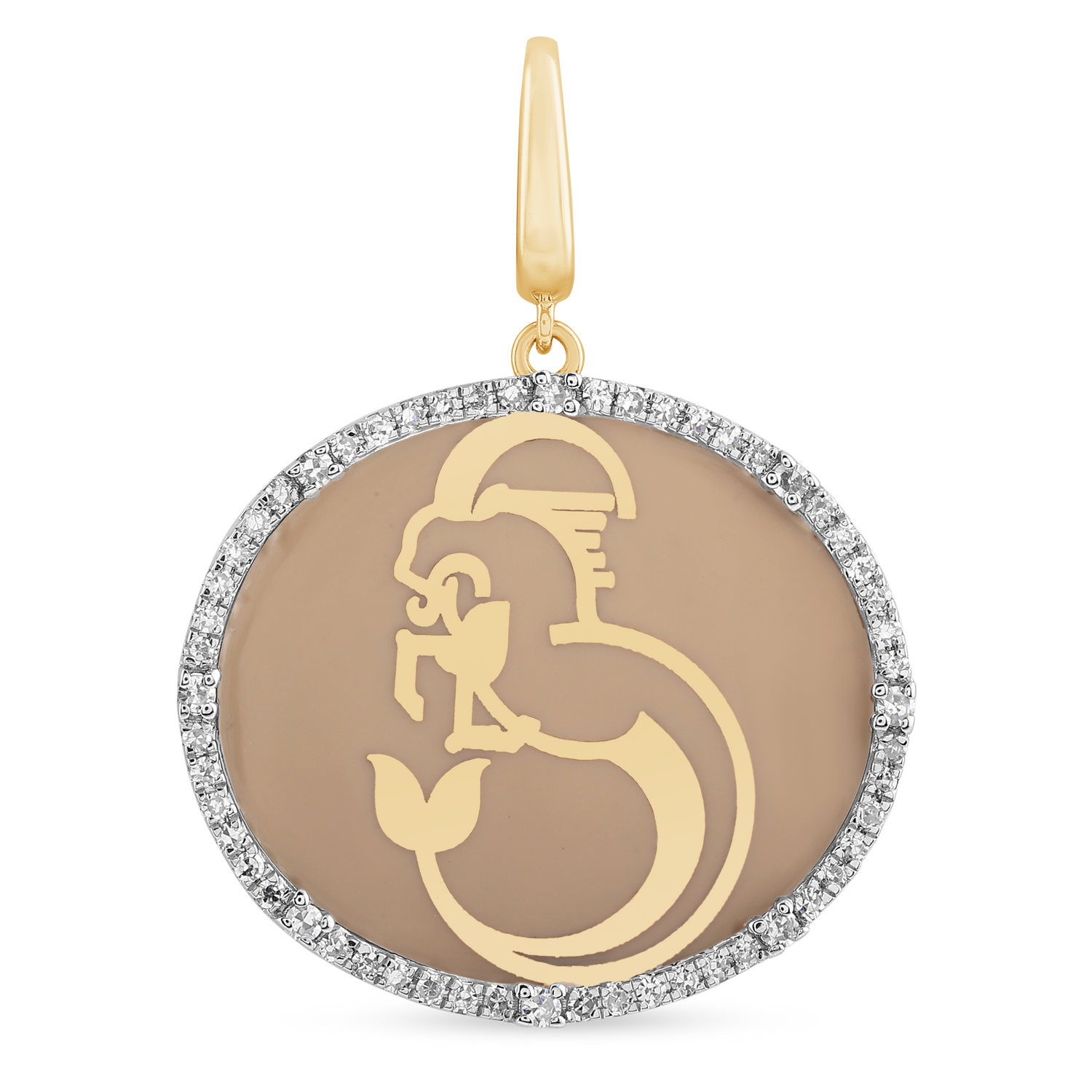 Capricorn Zodiac Symbol Charm