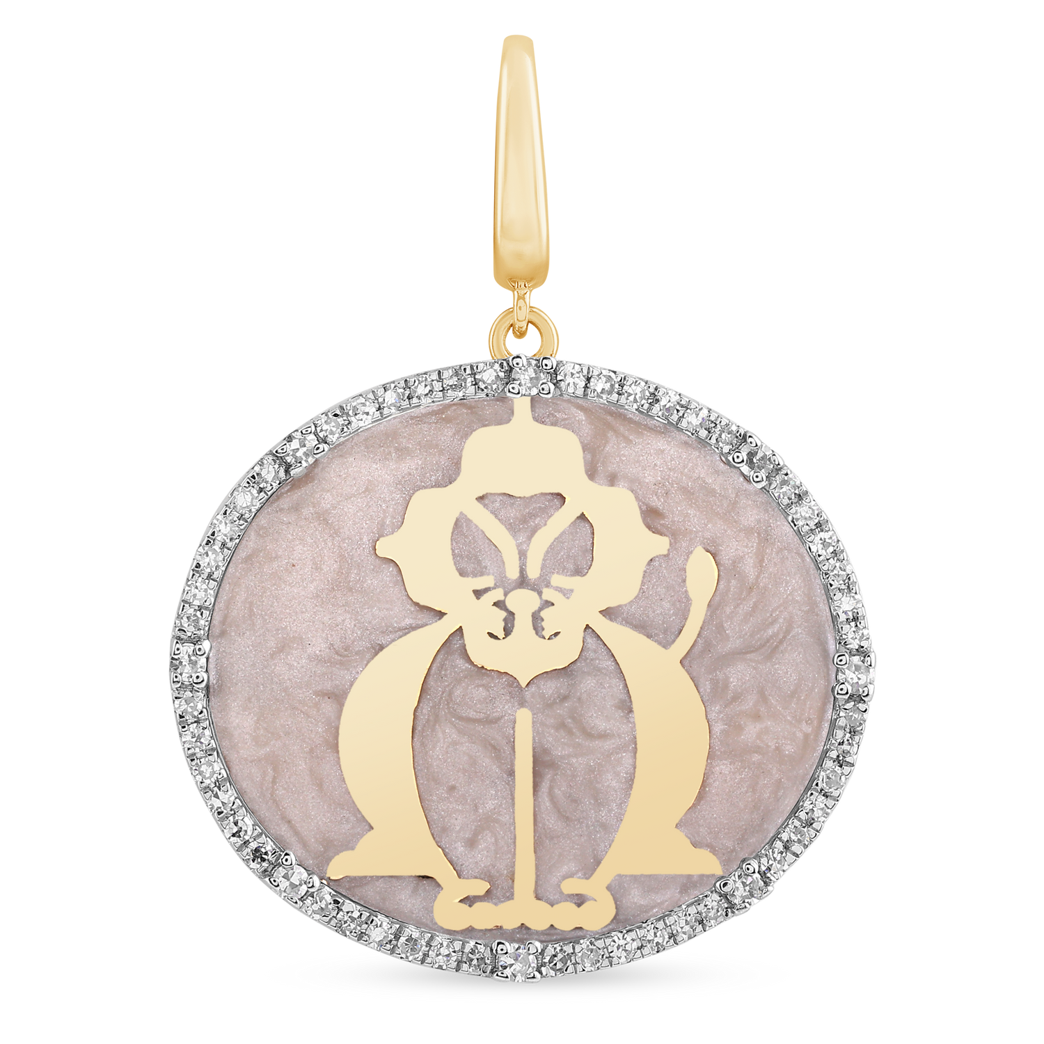 Leo Zodiac Symbol Charm