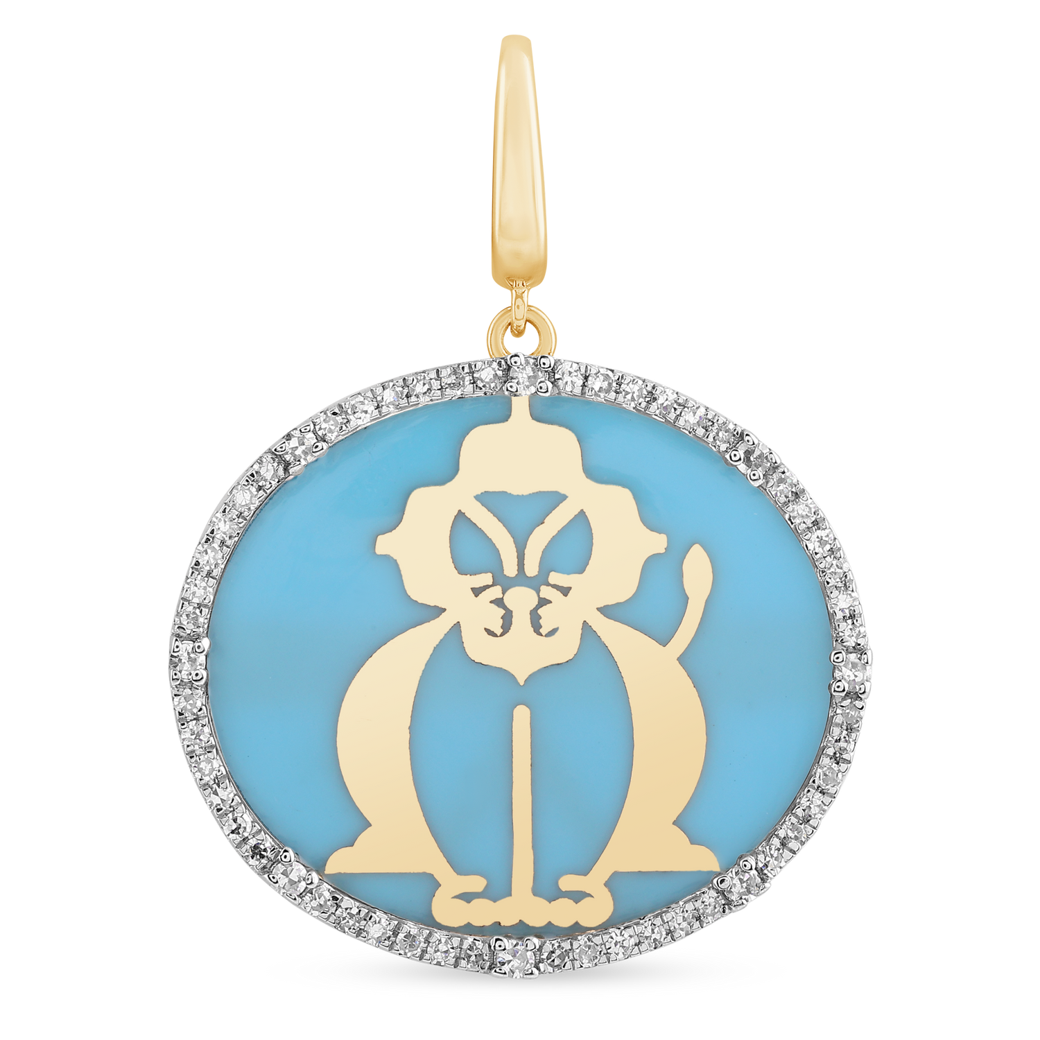 Leo Zodiac Symbol Charm