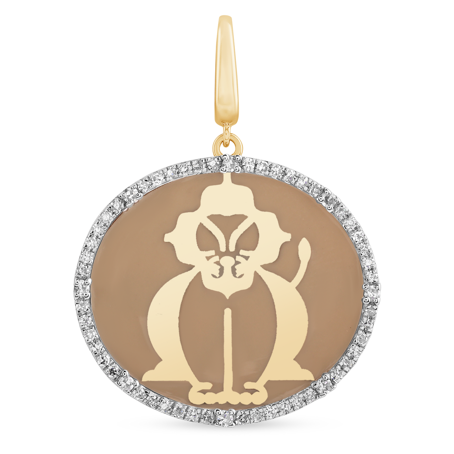 Leo Zodiac Symbol Charm