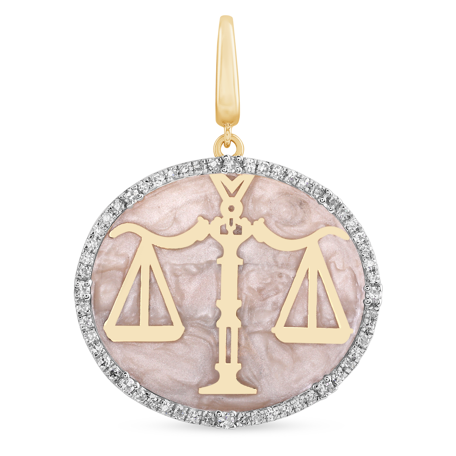 Libra Zodiac Symbol Charm