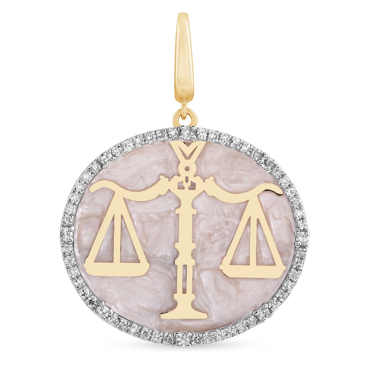 Libra Zodiac Symbol Charm