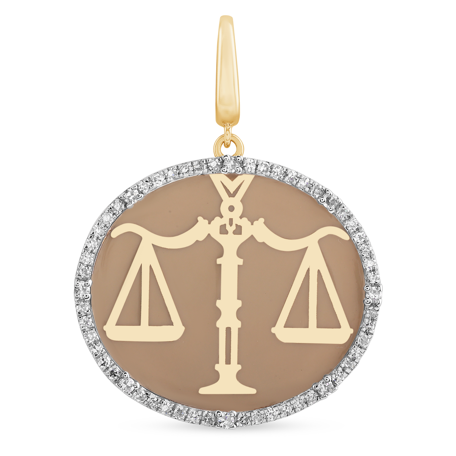 Libra Zodiac Symbol Charm