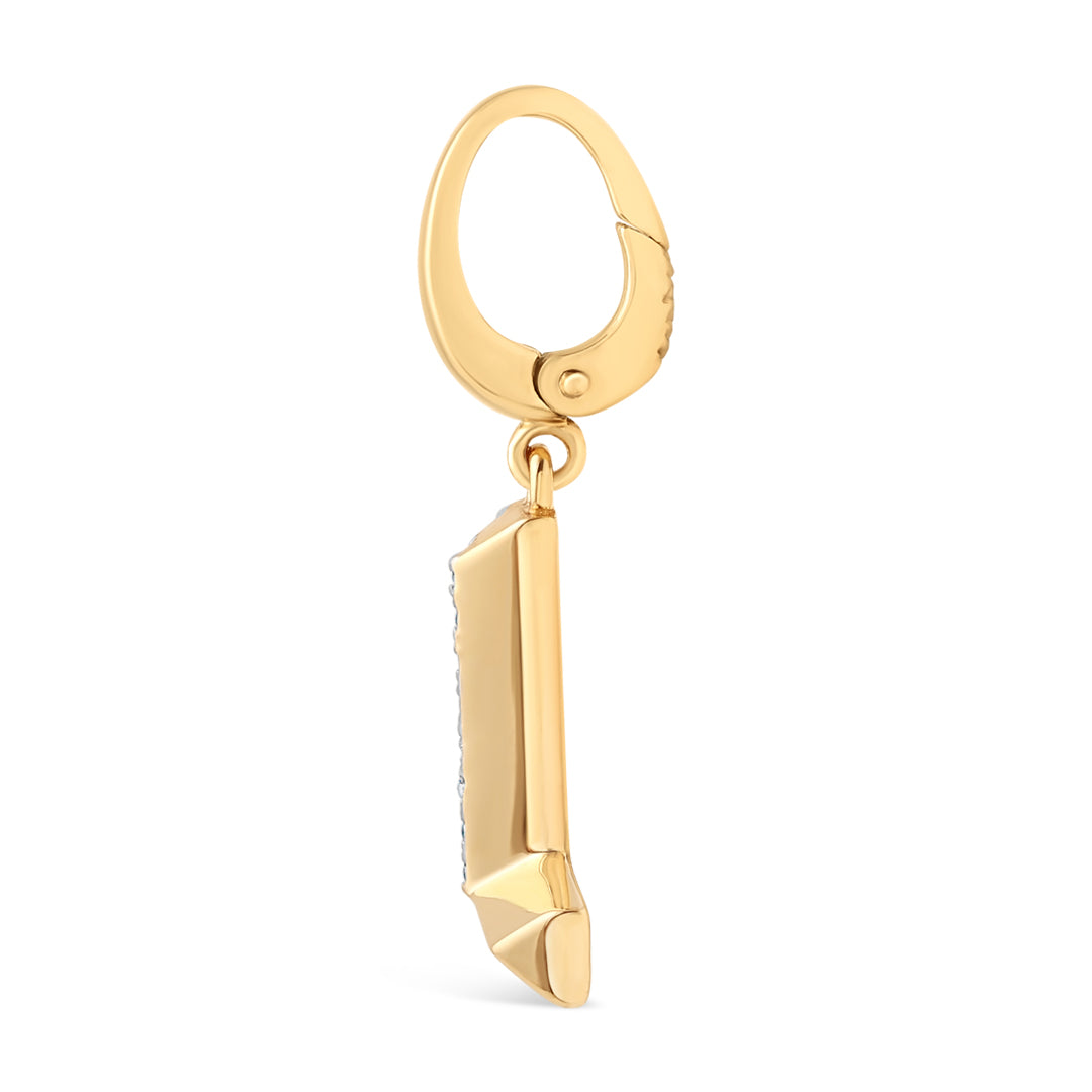 Mini Alphabet Charm - Yellow Gold