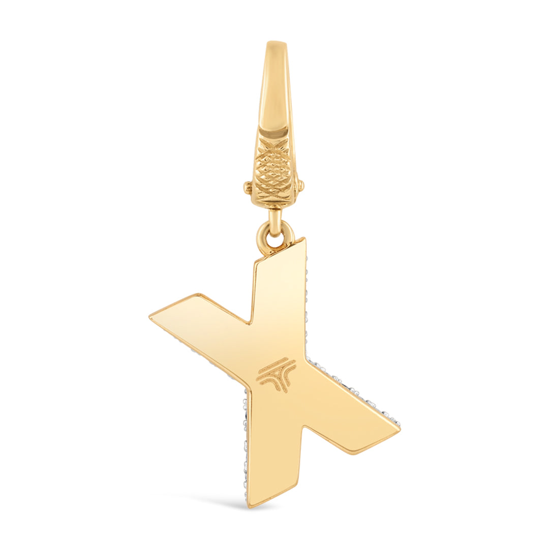 Mini Alphabet Charm - Yellow Gold