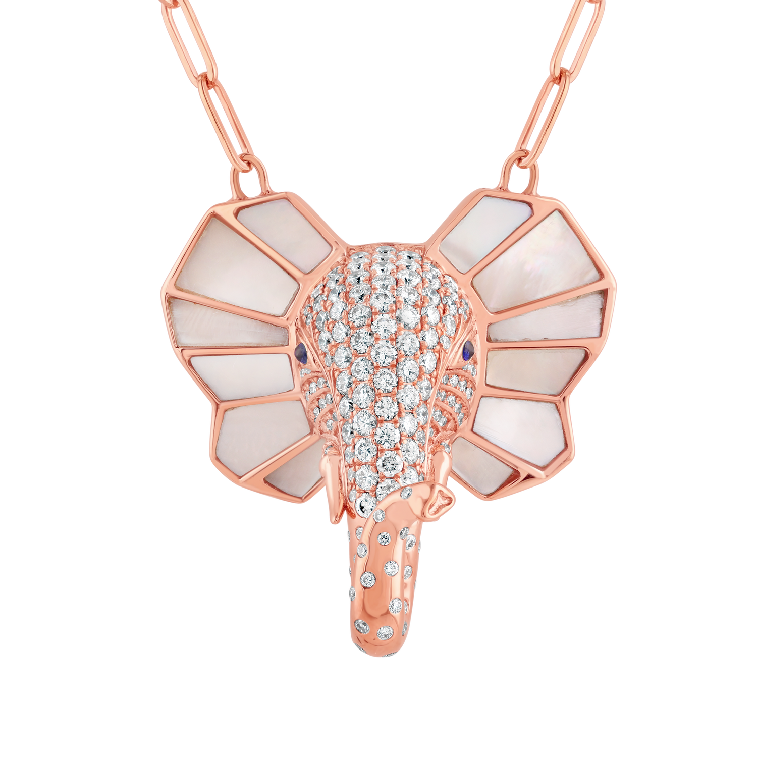 The Tusker Pendant: Mother of Pearl