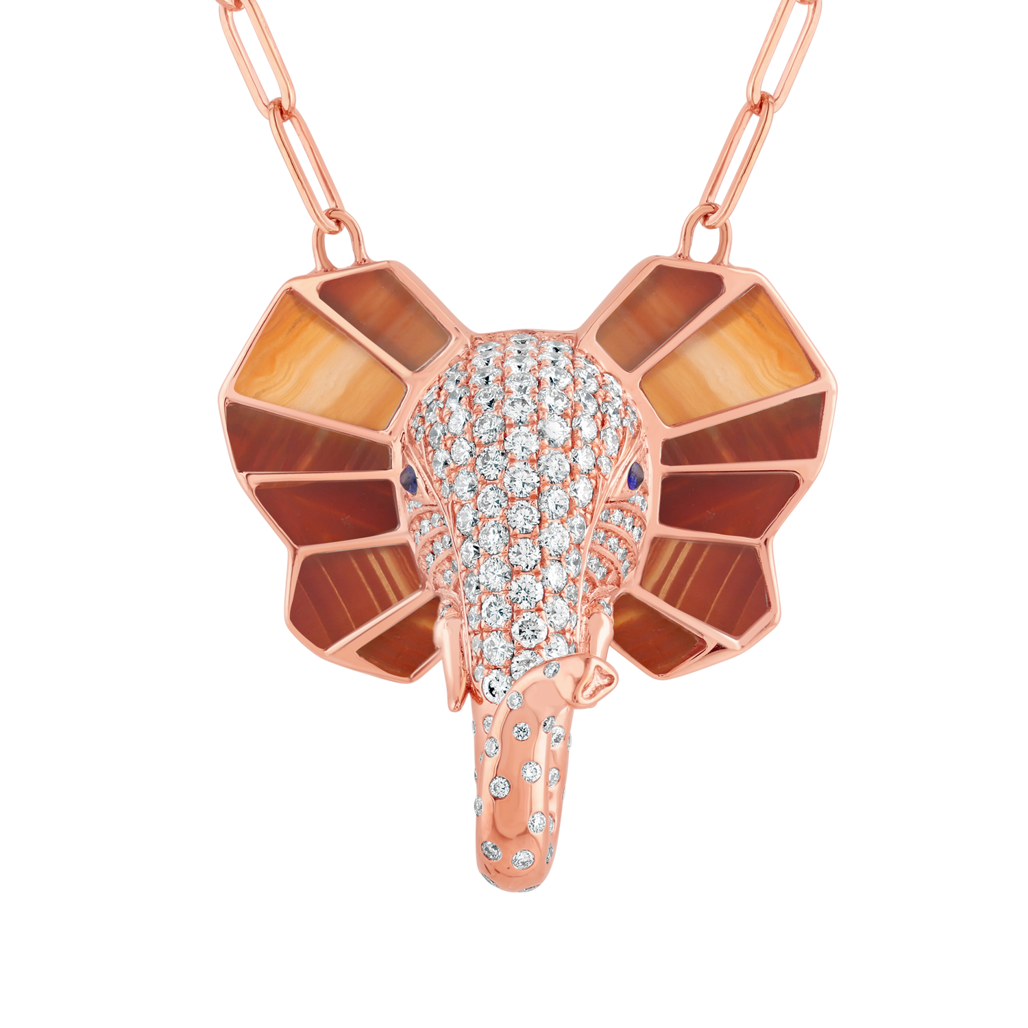 The Tusker Pendant: Agate