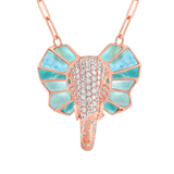 The Tusker Pendant: Larimar