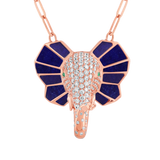 The Tusker Pendant: Lapiz Lazuli