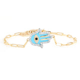 The Hamsa Bracelet