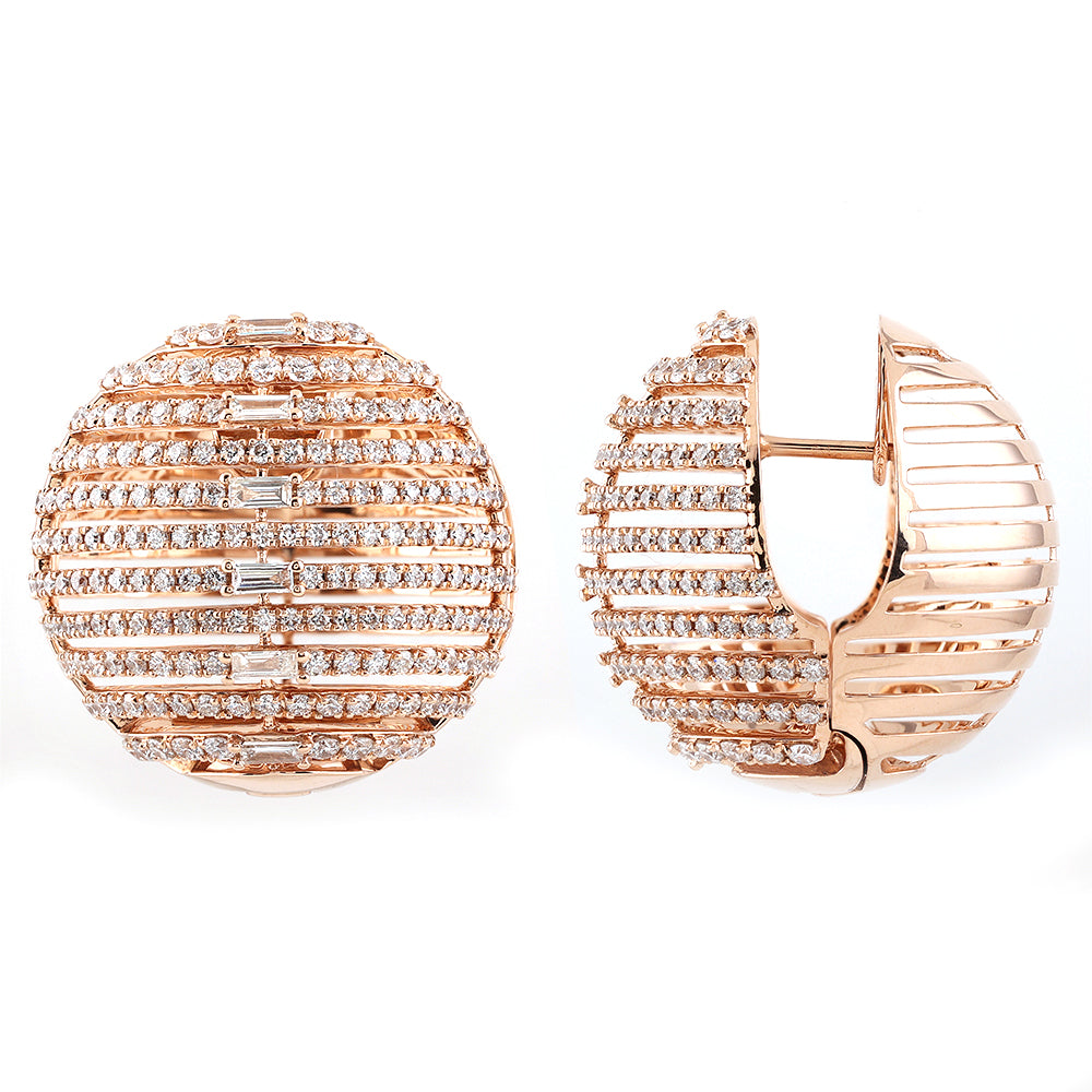 The Deco Studs - Diamond Cascade